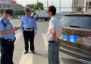 堅持原則御誘惑一身正氣樹形象——宗保公司華漕護校項目輔警拒收